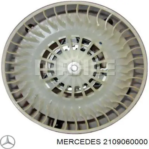 2109060000 Mercedes motor eléctrico, ventilador habitáculo