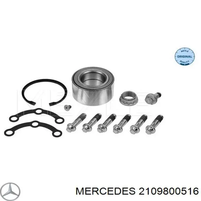 2109800516 Mercedes cojinete de rueda trasero