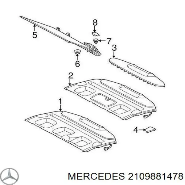  Mercedes A2109881478 precio, desde 30,52 EUR