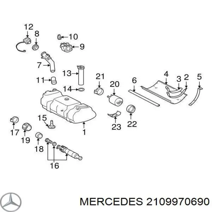 A2109970690 Mercedes