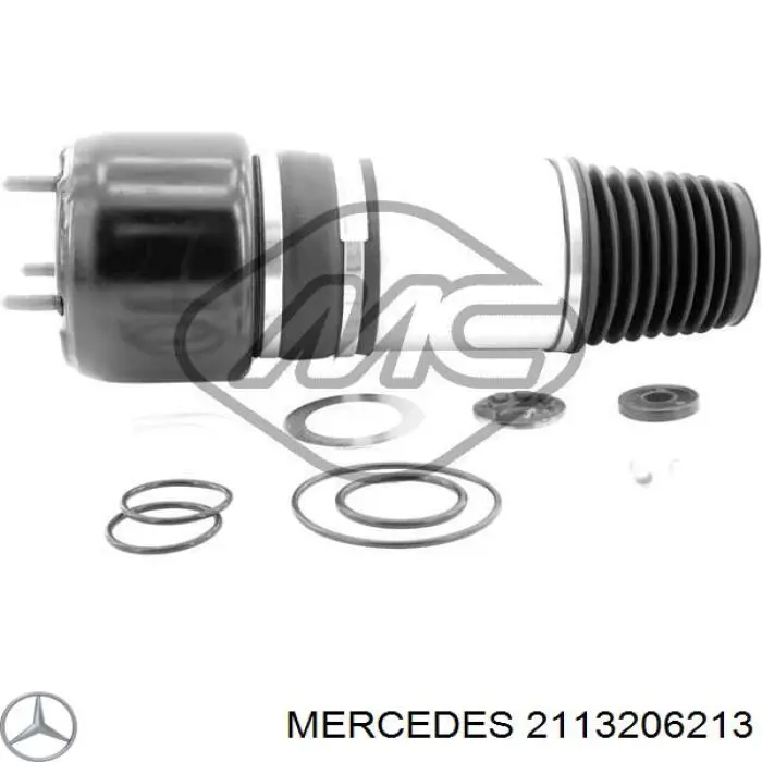 2113206213 Mercedes amortiguador delantero derecho