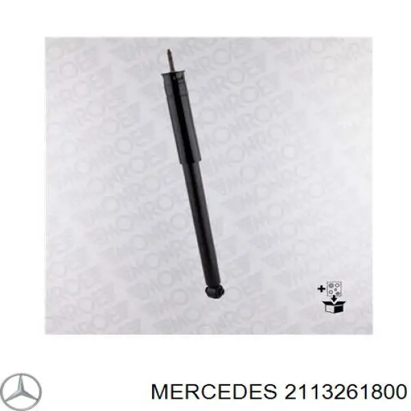 2113261800 Mercedes amortiguador trasero