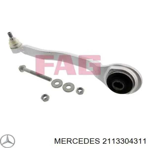 2113304311 Mercedes barra oscilante, suspensión de ruedas delantera, inferior izquierda