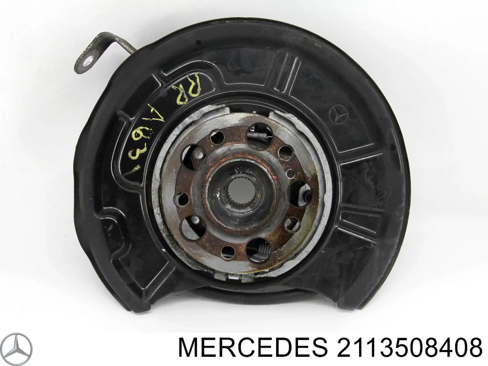 Muñón de eje, cuerpo del eje, trasero izquierdo para Mercedes CLS (C219)