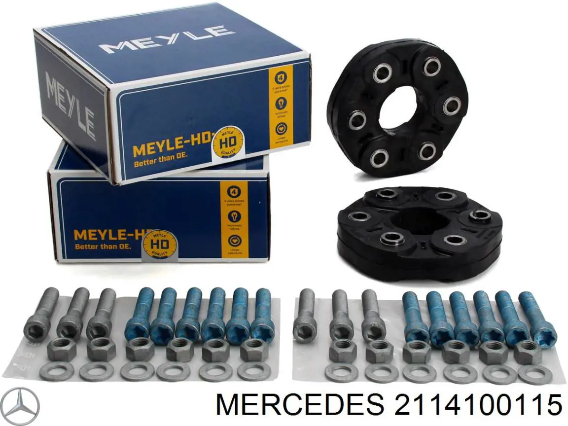 Comprar 2114100115 Mercedes Acoplamiento elástico del cardán delantero/trasero