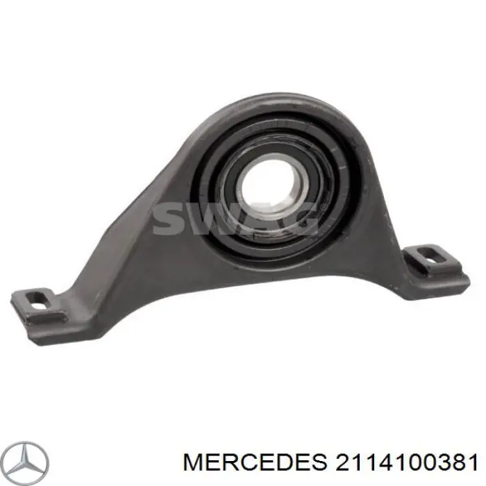 Soporte central del eje de transmisión Mercedes 2114100381 precio, desde 26,79 EUR