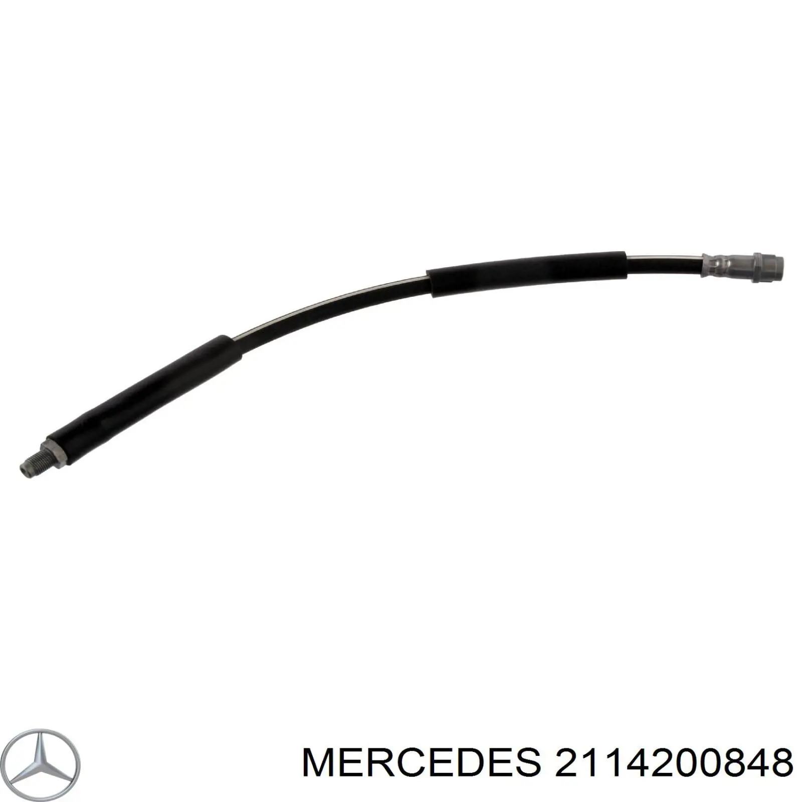 2114200848 Mercedes latiguillo de freno delantero