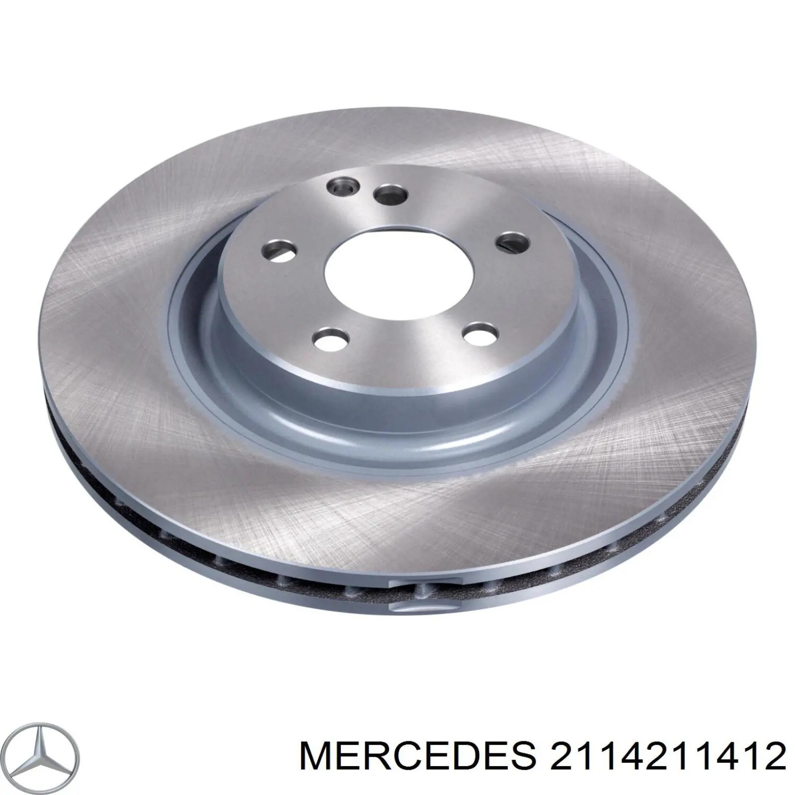 2114211412 Mercedes disco de freno delantero