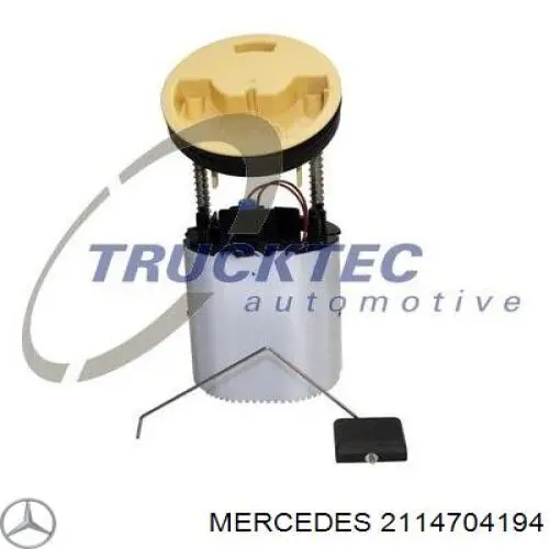 2114704194 Mercedes módulo alimentación de combustible