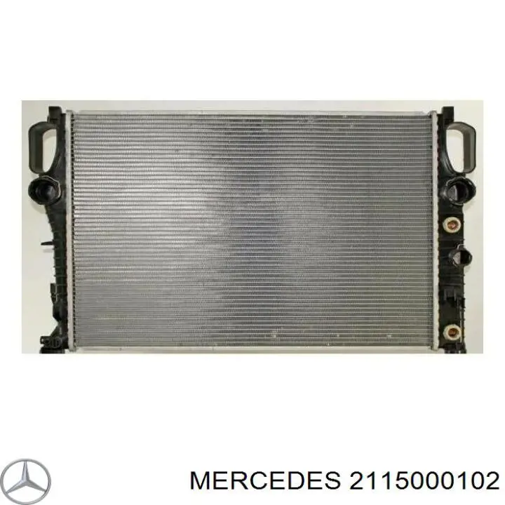 2115000102 Mercedes radiador
