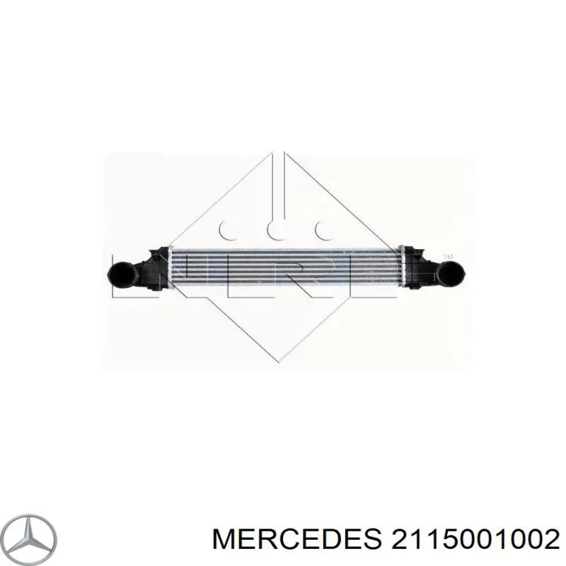 2115001002 Mercedes intercooler
