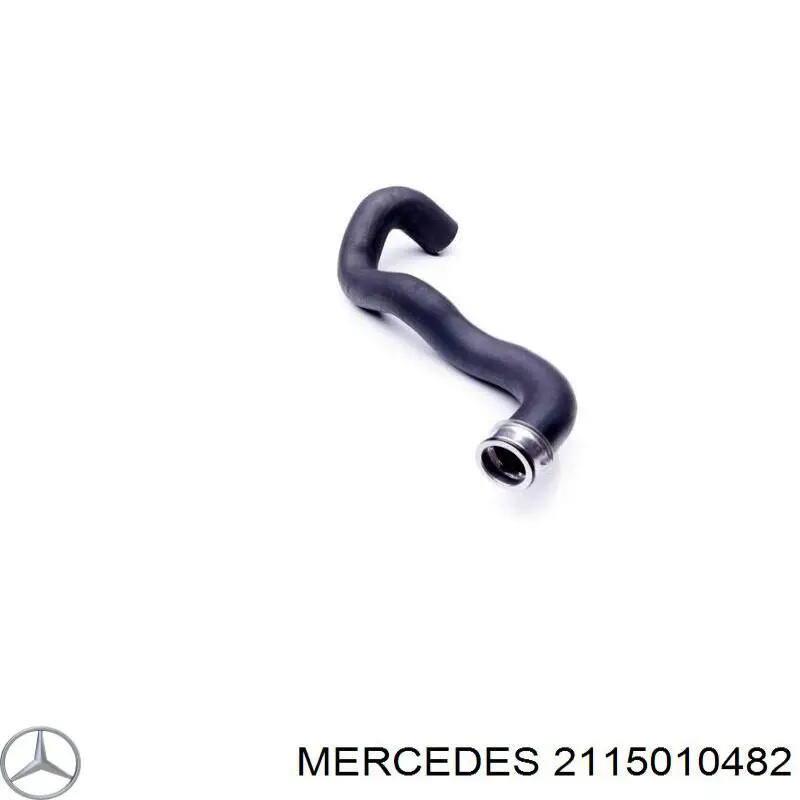 Manguera inferior del radiador Metalcaucho 97804