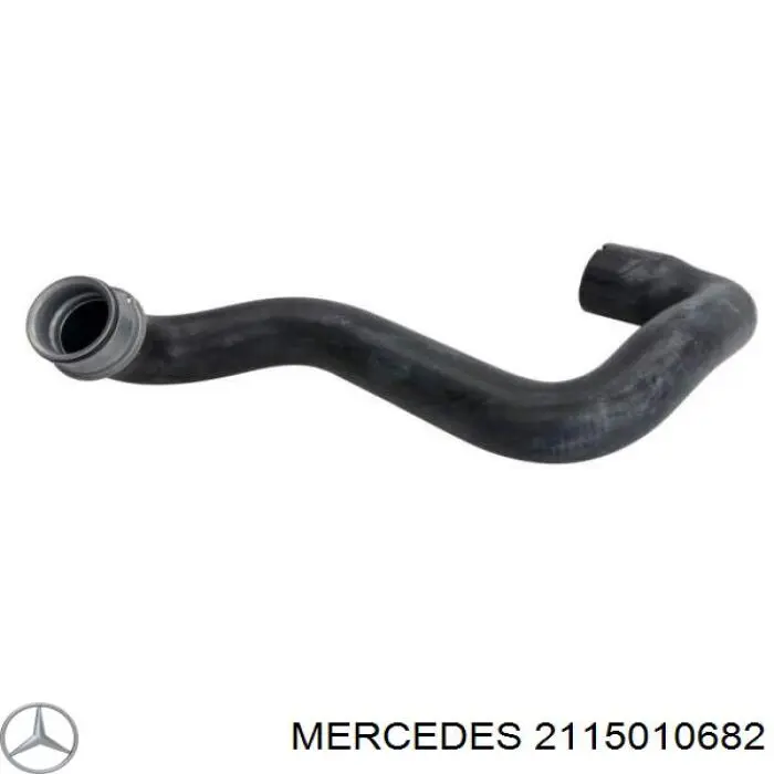 2115010682 Mercedes manguera refrigerante para radiador inferiora
