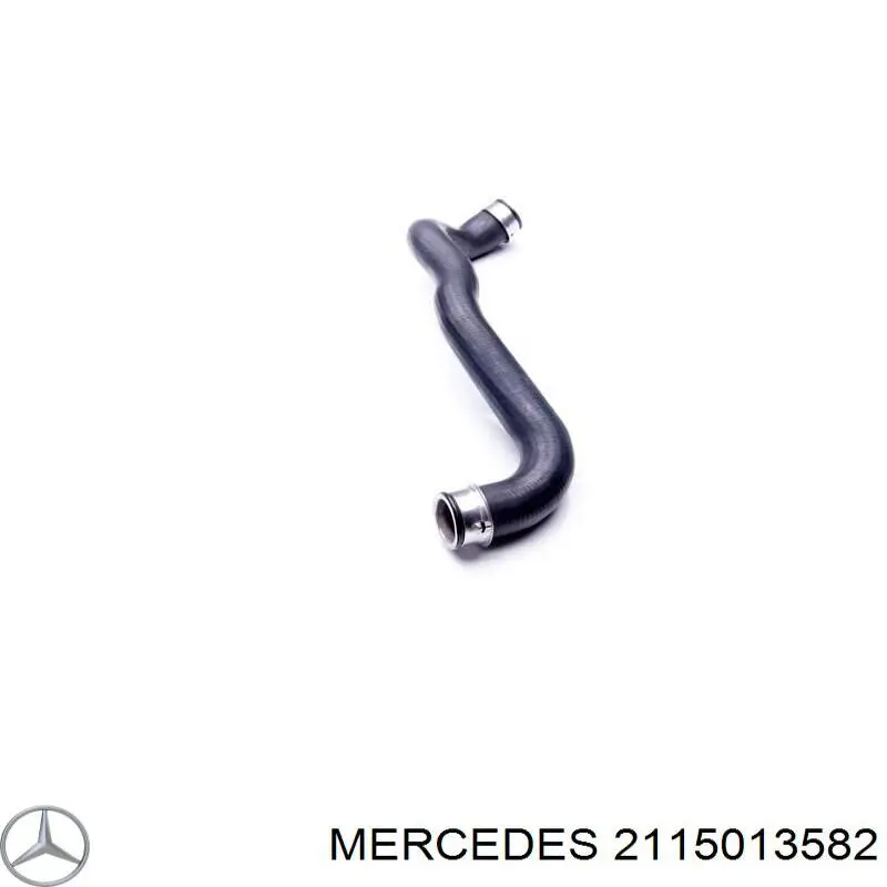 2115013582 Mercedes tubería de radiador arriba