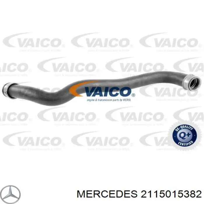 Manguera superior del radiador Mercedes 2115015382 precio, desde 40,66 EUR