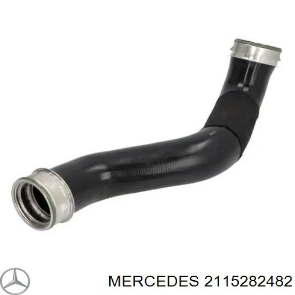 2115282482 Mercedes tubo flexible de aire de sobrealimentación izquierdo
