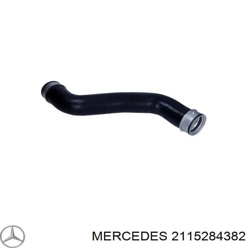 2115284382 Mercedes tubo flexible de aire de sobrealimentación izquierdo