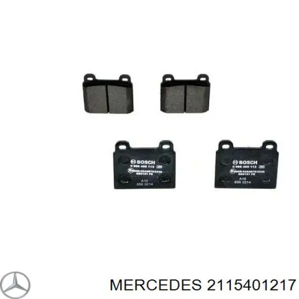 2115401217 Mercedes sensor abs trasero
