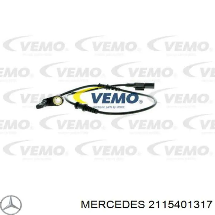 2115401317 Mercedes sensor abs delantero