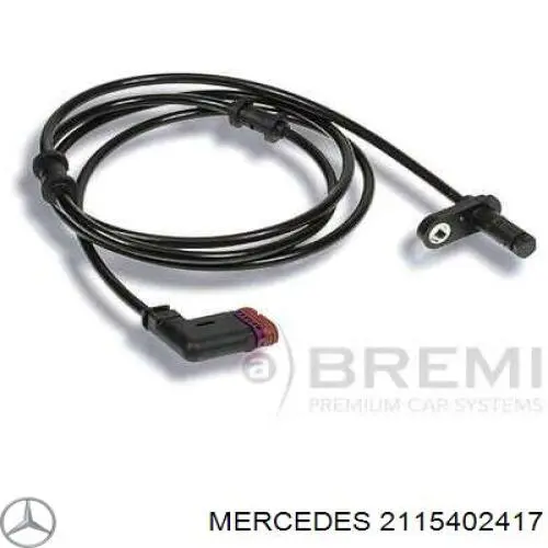 Sensor ABS trasero Mercedes 2115402417