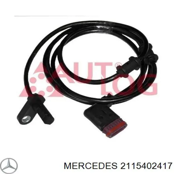 Sensor ABS trasero 2115402417 Mercedes