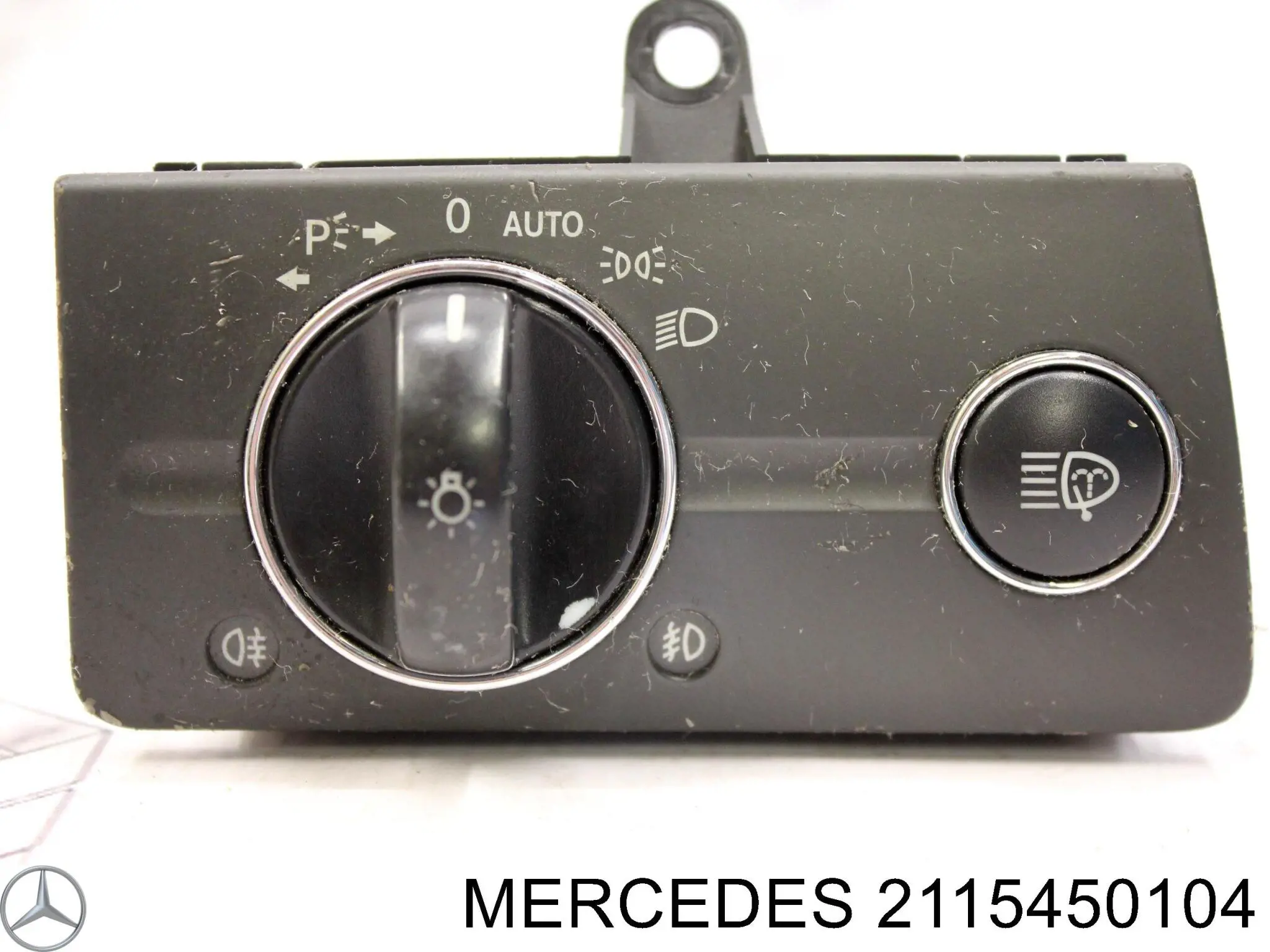 2115450104 Mercedes interruptor de faros para "torpedo"