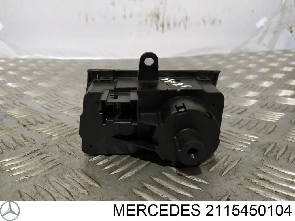 2115450104 Mercedes Interruptor de luces en el tablero