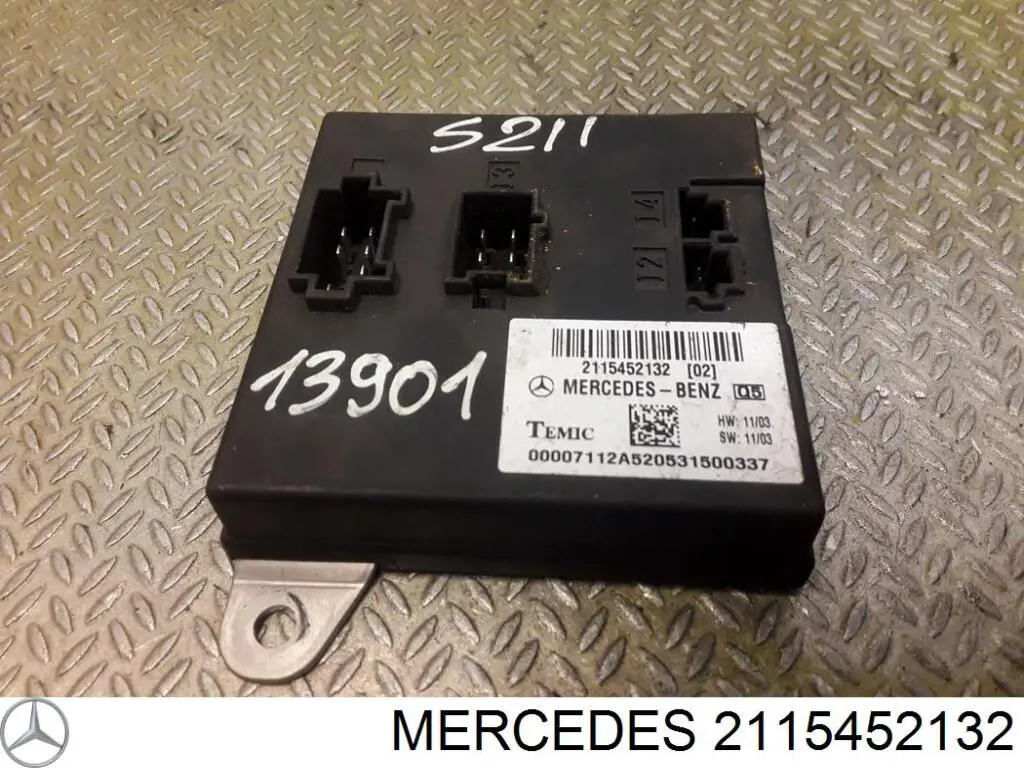 Módulo de adquisición de señales SAM Mercedes 2115452132
