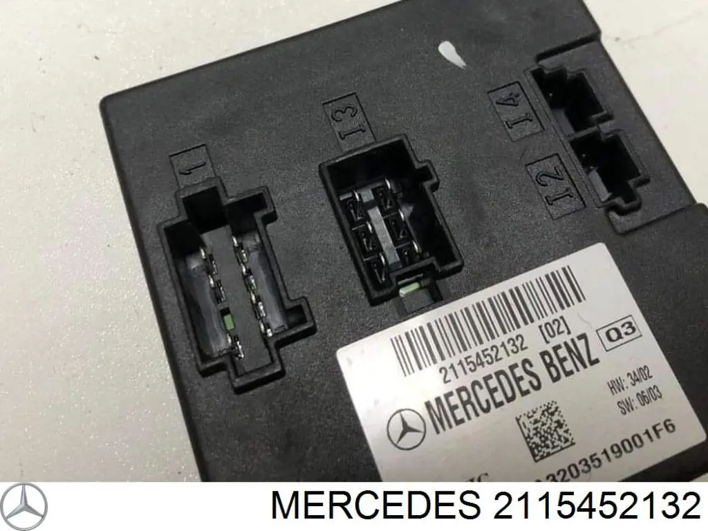 2115452132 Mercedes Módulo de adquisición de señales SAM