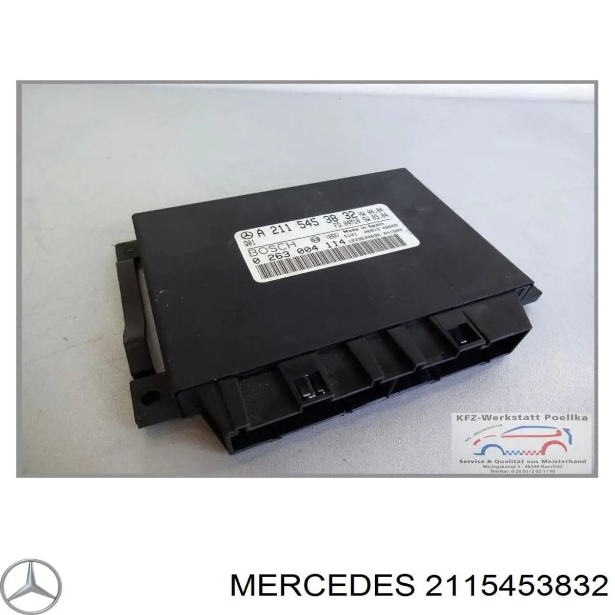 Módulo de control del asistente de aparcamiento Mercedes 2115453832 precio, desde 62,44 EUR