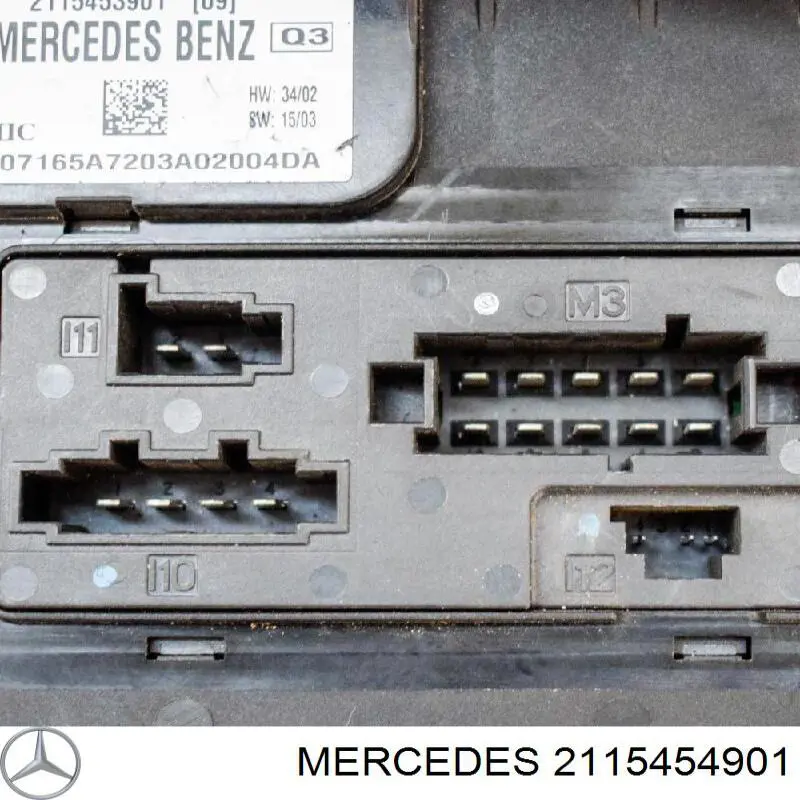 2115454901 Mercedes unidad de control de sam, módulo de adquisición de señal