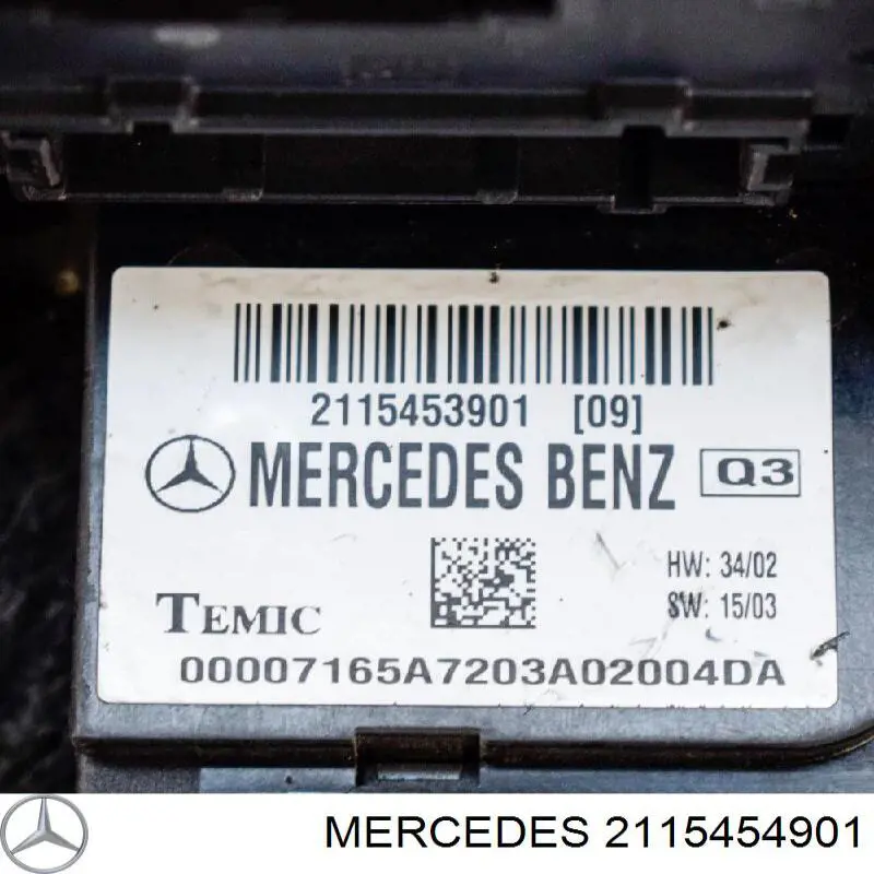 Módulo de adquisición de señales SAM Mercedes 2115454901 precio, desde 187,31 EUR