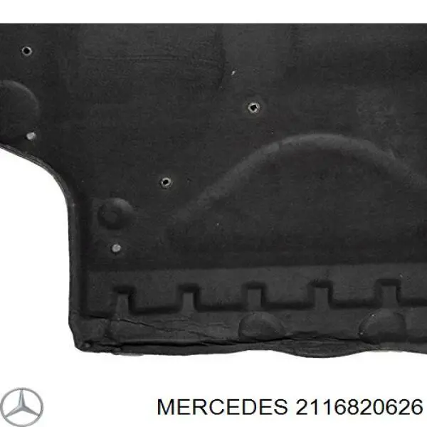 2116820626 Mercedes aislamiento para campana