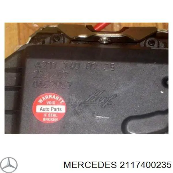 2117400235 Mercedes cerradura de puerta de maletero