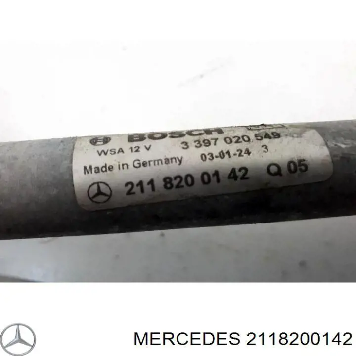 Comprar 2118200142 Mercedes Varilla de limpiaparabrisas