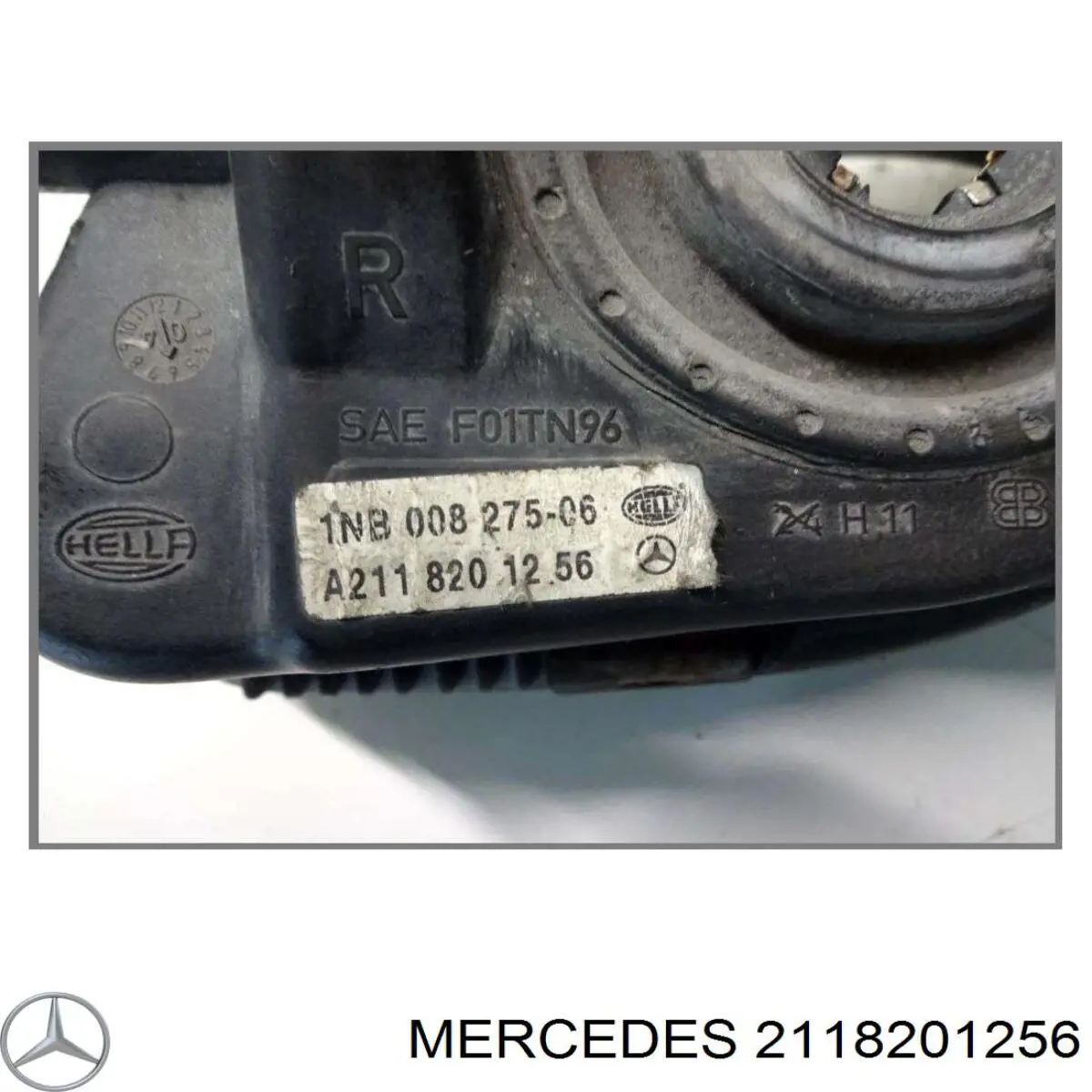 2118201256 Mercedes faro antiniebla derecho