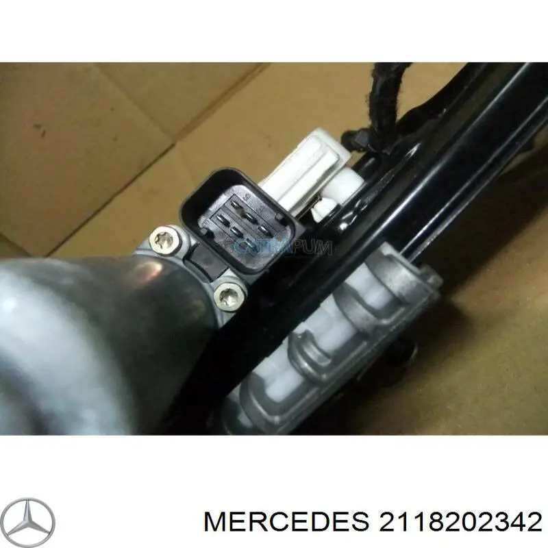 2118202342 Mercedes motor eléctrico, elevalunas, puerta trasera izquierda