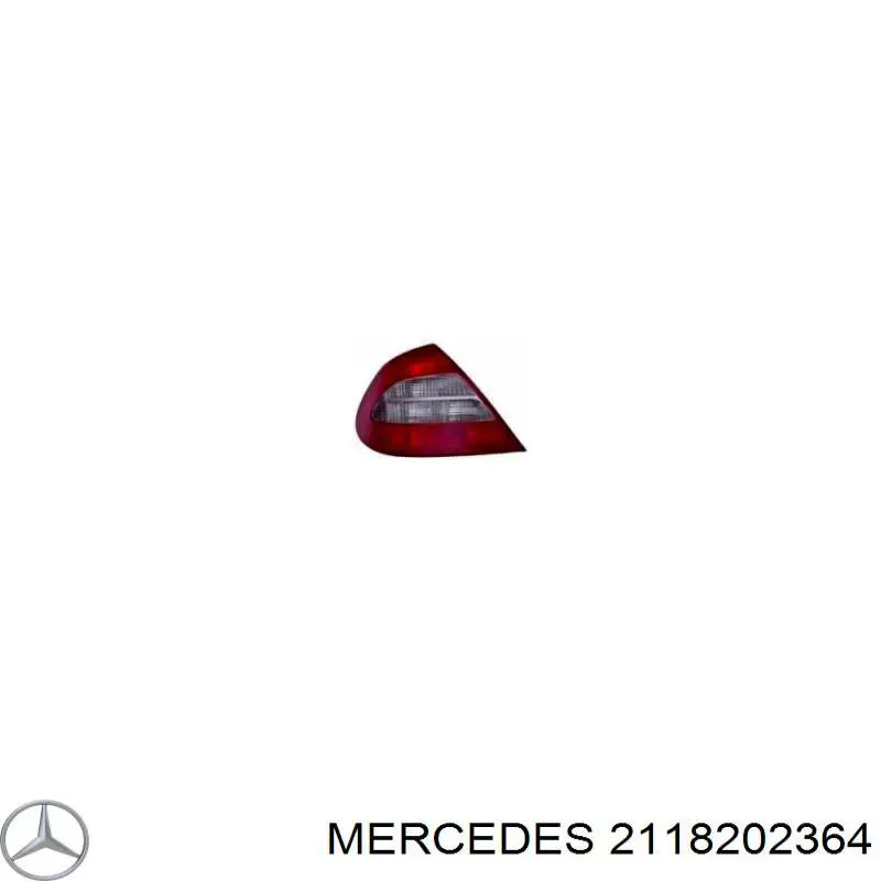Comprar 2118202364 Mercedes Piloto trasero exterior izquierdo