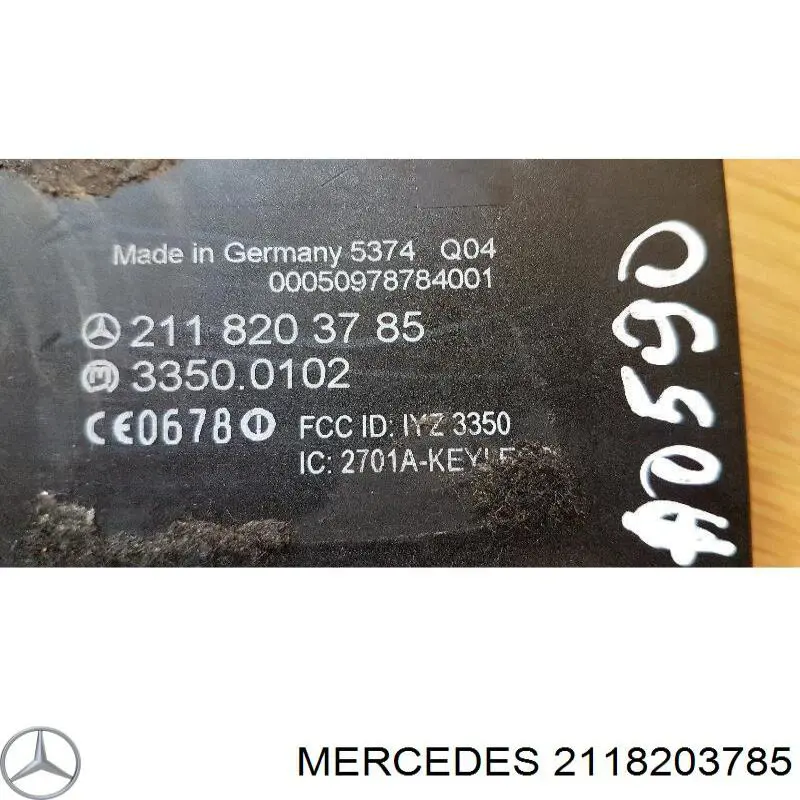  2118203785 Mercedes