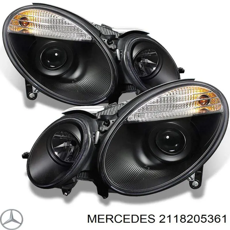 2118205361 Mercedes faro izquierdo