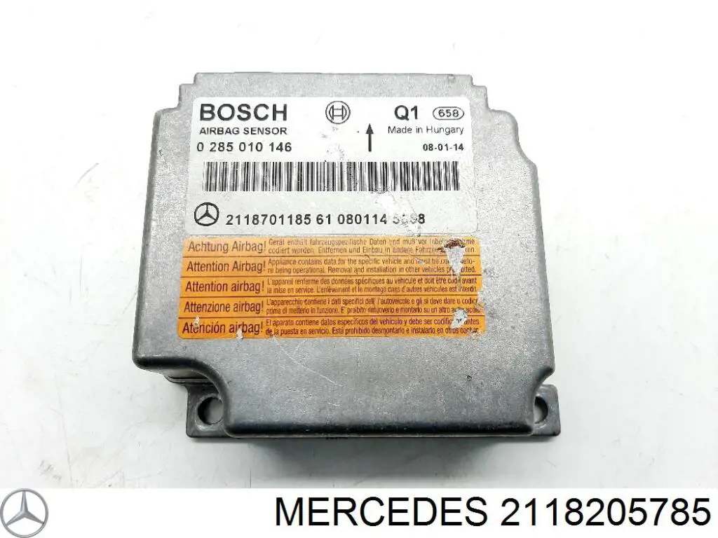 Módulo de control de airbag Mercedes 2118205785 precio, desde 66,79 EUR