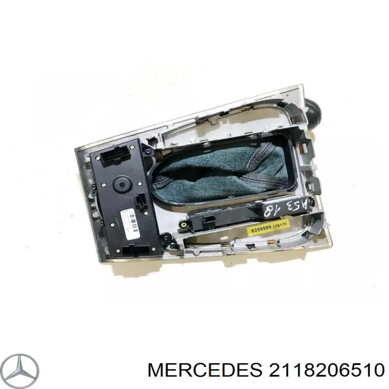 2118206510 Mercedes Bloque de botones de la consola central