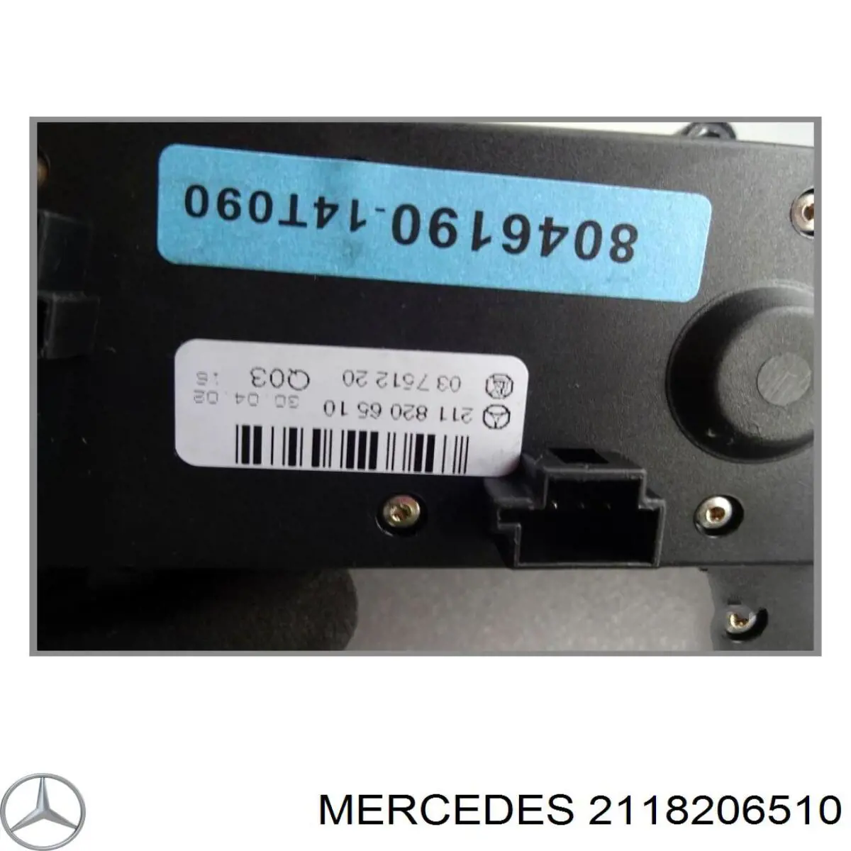 Bloque de botones de la consola central 2118206510 Mercedes