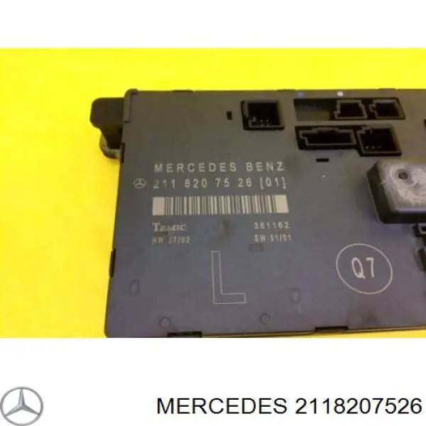 2118207526 Mercedes bloque confort