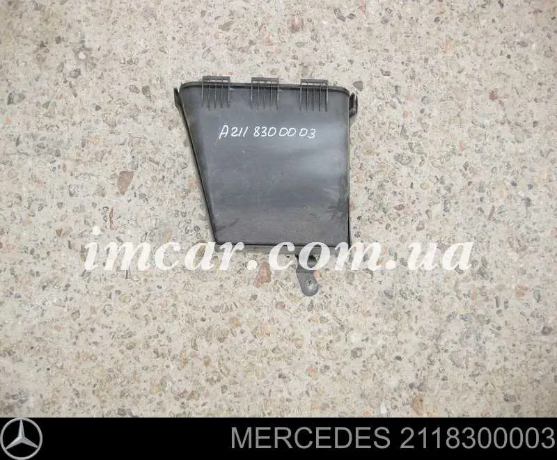 Marco del filtro de habitáculo Mercedes 2118300003 precio, desde 36,94 EUR