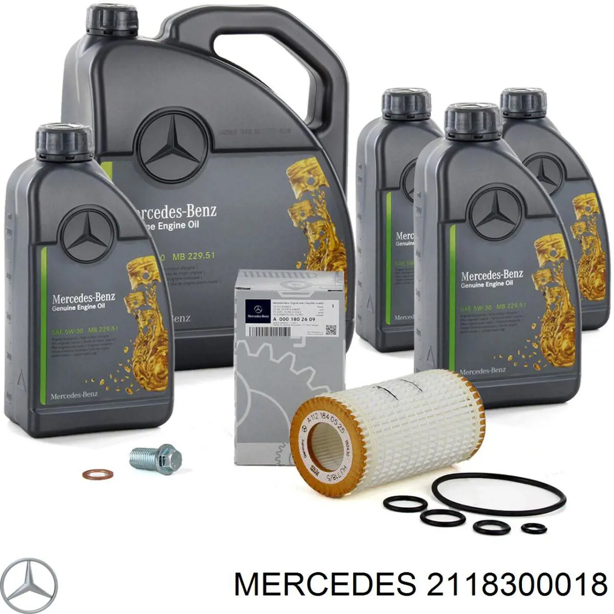 2118300018 Mercedes Filtro antipolen