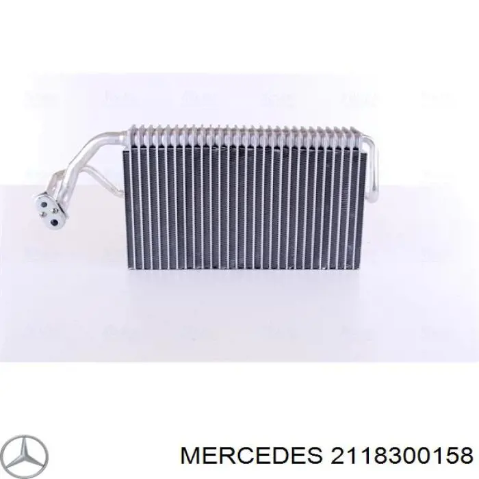 2118300158 Mercedes evaporador, aire acondicionado