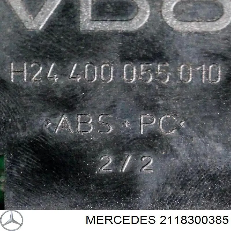 Elemento de control aire acondicionado Mercedes 2118300385