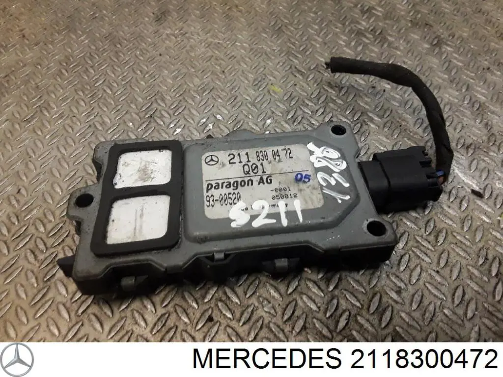 2118300472 Mercedes sensor de contaminacion de el aire