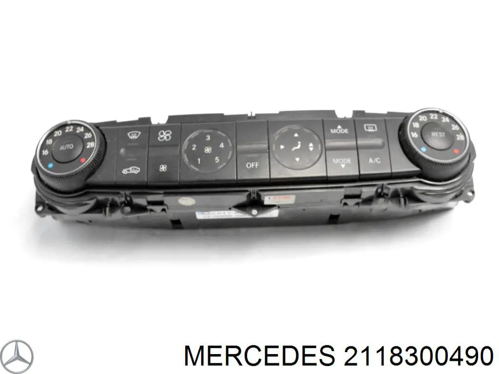 A2118304385 Mercedes unidad de control, calefacción/ventilacion